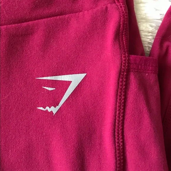 Gymshark Beet Aspire Leggings Small Pockets - Picture 3 of 7